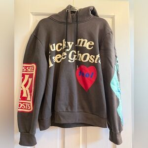 lucky me i see ghosts hoodie